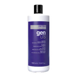 Sampon Genus Extra Silver Ice Effect 1000 ml pentru neutralizarea tonurilor galbene par blond