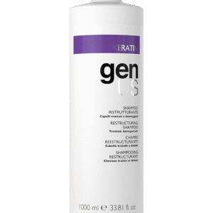 Sampon profesional restructurant pentru par deteriorat Genus Hair Keratin 1000 ml